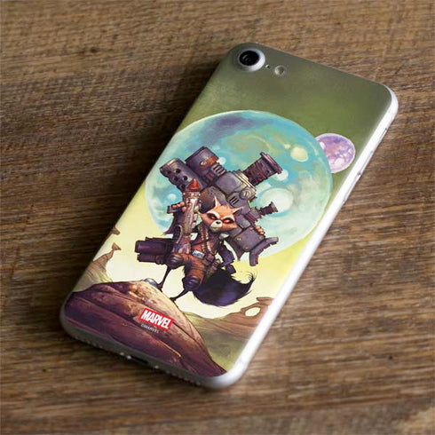 Marvel Rocket Raccoon Armored Arsenal iPhone 7 Skin