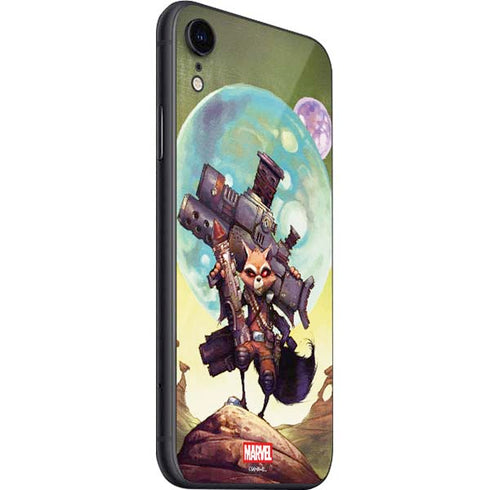 Marvel Rocket Raccoon Armored Arsenal iPhone SE (2nd & 3rd Gen) Skin