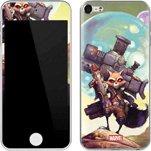 Marvel Rocket Raccoon Armored Arsenal Apple iPod Skin