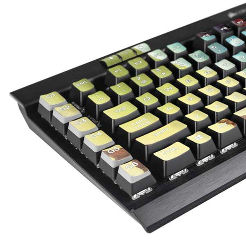 Marvel Rocket Raccoon Armored Arsenal K95 RGB PLATINUM Mechanical Gaming Keyboard Skin