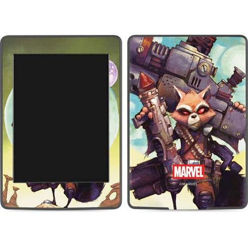 Marvel Rocket Raccoon Armored Arsenal Amazon Kindle Skin