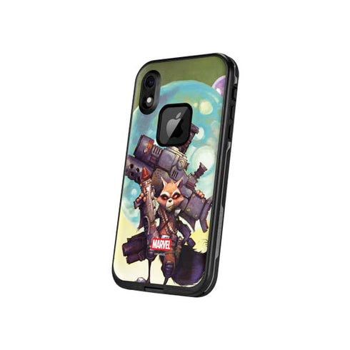Marvel Rocket Raccoon Armored Arsenal LifeProof Fre iPhone Skin