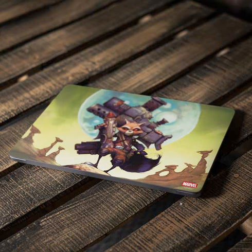 Marvel Rocket Raccoon Armored Arsenal Apple MacBook Air Skin