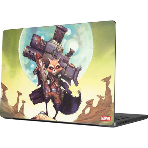Marvel Rocket Raccoon Armored Arsenal MacBook Pro 14in (2021-24) Skin