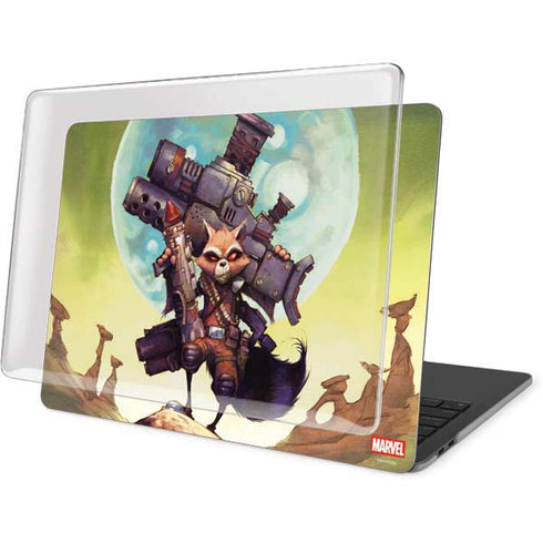 Marvel Rocket Raccoon Armored Arsenal MacBook Pro 16in (2019-20) Case plus Skin