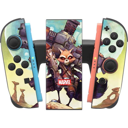 Marvel Rocket Raccoon Armored Arsenal Nintendo Switch 2 (2025) Joy-Con Controller Skin