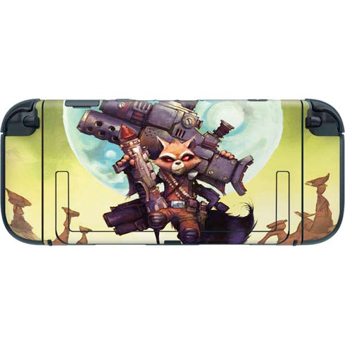 Marvel Rocket Raccoon Armored Arsenal Nintendo Switch 2 (2025) with Joy-Con Skin