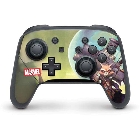 Marvel Rocket Raccoon Armored Arsenal Nintendo Skins