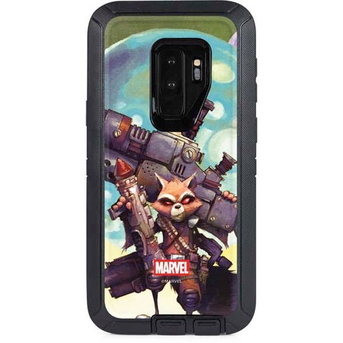 Marvel Rocket Raccoon Armored Arsenal Otterbox Defender Galaxy Skin