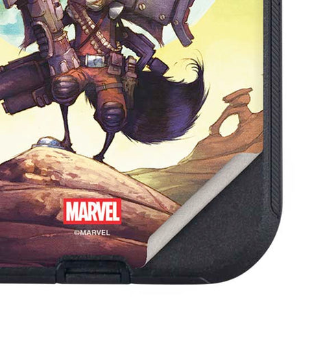 Marvel Rocket Raccoon Armored Arsenal Otterbox Defender iPhone Skin