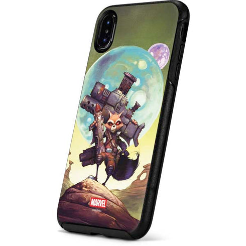 Marvel Rocket Raccoon Armored Arsenal Otterbox Symmetry iPhone Skin