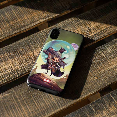 Marvel Rocket Raccoon Armored Arsenal Otterbox Symmetry iPhone Skin