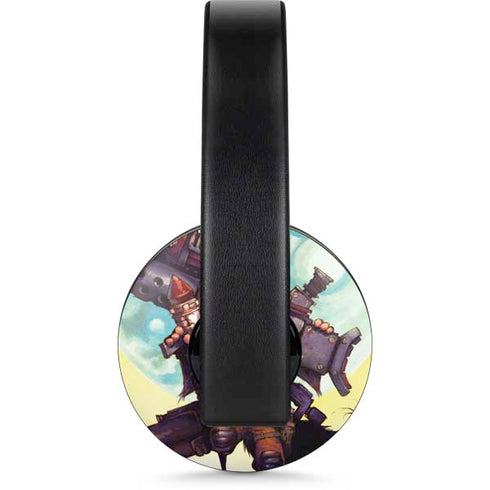 Marvel Rocket Raccoon Armored Arsenal PlayStation 4 Gold Wireless Headset Skin