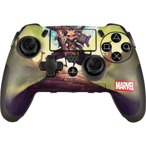 Marvel Rocket Raccoon Armored Arsenal PlayStation Scuf Vantage 2 Controller Skin