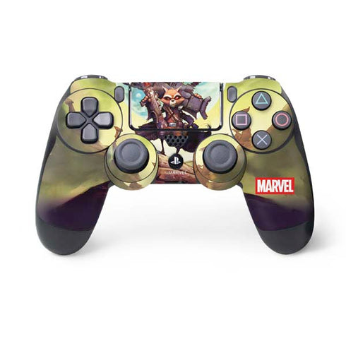 Marvel Rocket Raccoon Armored Arsenal PS4 Controller Skin
