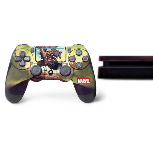 Marvel Rocket Raccoon Armored Arsenal PS4 Slim Bundle Skin