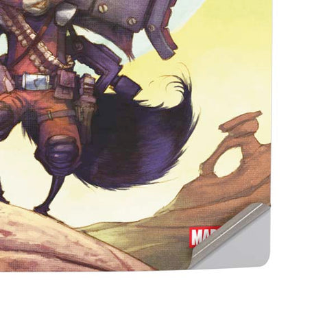 Marvel Rocket Raccoon Armored Arsenal PS5 Console Skin