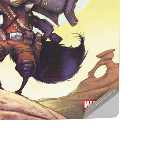 Marvel Rocket Raccoon Armored Arsenal PS5 Slim Digital Edition Console Skin