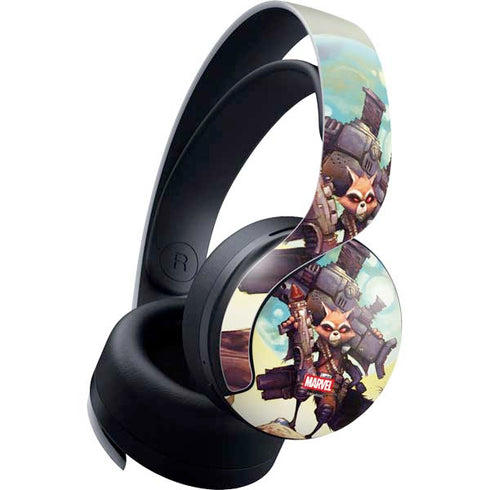 Marvel Rocket Raccoon Armored Arsenal PULSE 3D Wireless Headset for PS5 Skin
