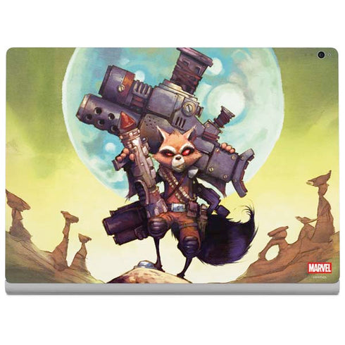 Marvel Rocket Raccoon Armored Arsenal Surface Book 2 15in Skin