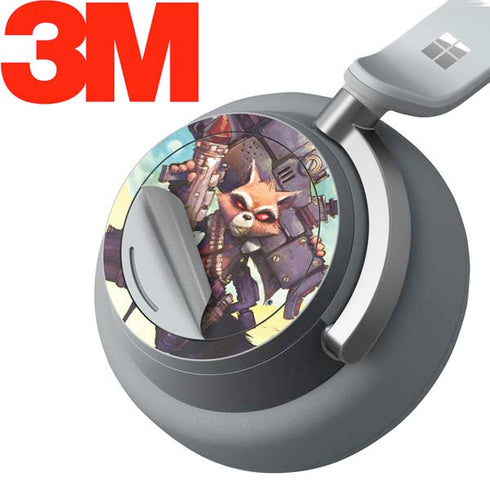 Marvel Rocket Raccoon Armored Arsenal Surface Headphones Skin