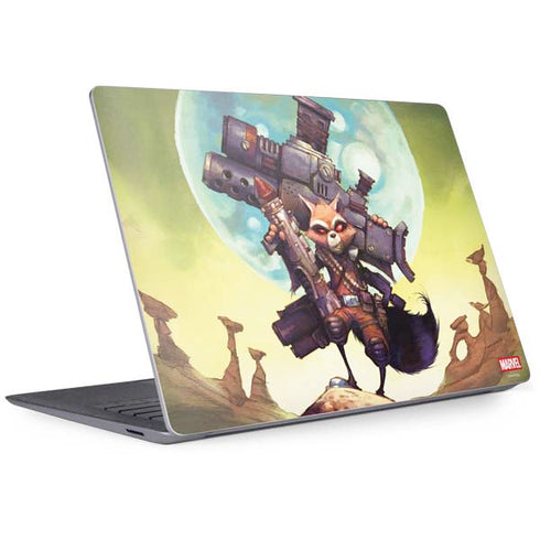 Marvel Rocket Raccoon Armored Arsenal Surface Laptop 3 13.5in Skin