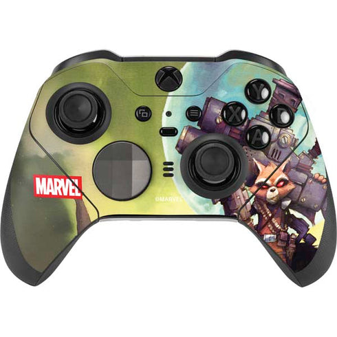 Marvel Rocket Raccoon Armored Arsenal Xbox Elite Wireless Controller Series 2 Skin