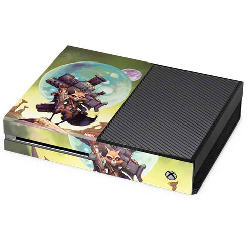 Marvel Rocket Raccoon Armored Arsenal Xbox One Console Skin