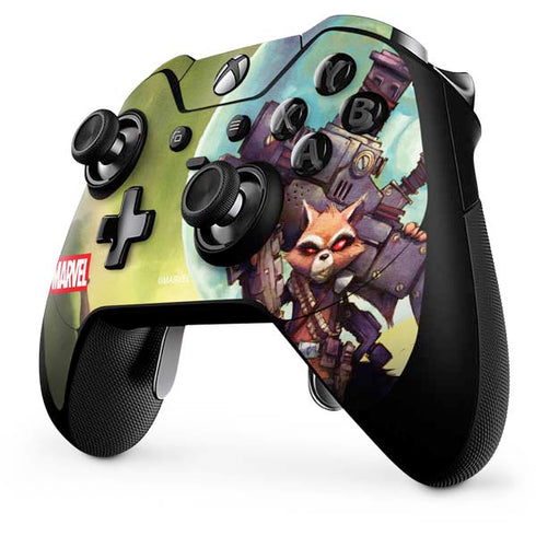 Marvel Rocket Raccoon Armored Arsenal Xbox One Elite Controller Skin