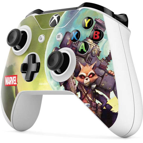 Marvel Rocket Raccoon Armored Arsenal Xbox One S All-Digital Edition Bundle Skin