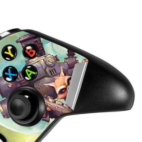 Marvel Rocket Raccoon Armored Arsenal Xbox One S Controller Skin