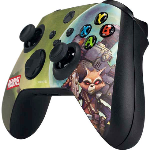 Marvel Rocket Raccoon Armored Arsenal Xbox Series X Controller Skin