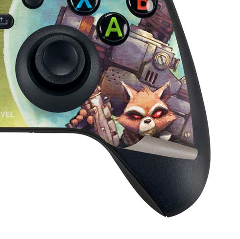 Marvel Rocket Raccoon Armored Arsenal Xbox Series X Controller Skin