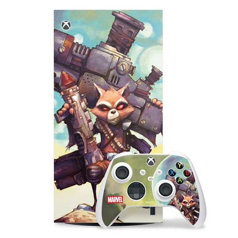 Marvel Rocket Raccoon Armored Arsenal XBox Series X Digital Edition Bundle Skin
