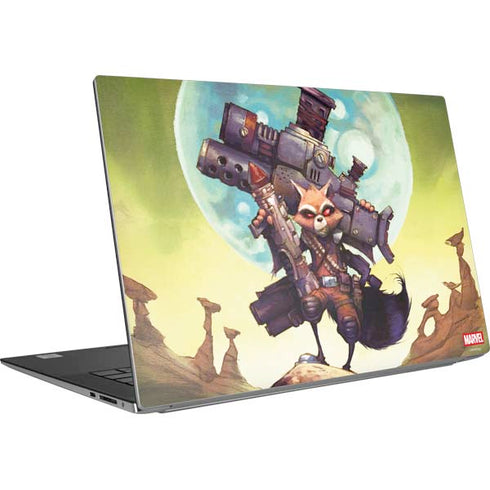 Marvel Rocket Raccoon Armored Arsenal Dell XPS Skin