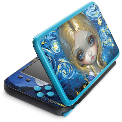 Artist Alice in Van Gogh Starry Night by Jasmine Becket-Griffith Nintendo Skins