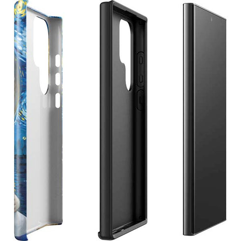 Artist Alice in Van Gogh Starry Night by Jasmine Becket-Griffith Galaxy S23 Ultra Pro Case