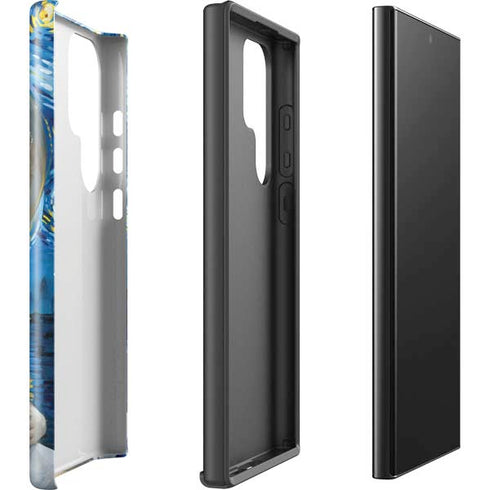 Artist Alice in Van Gogh Starry Night by Jasmine Becket-Griffith Galaxy S25 Ultra Impact Case