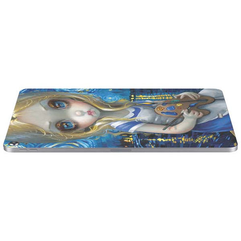 Artist Alice in Van Gogh Starry Night by Jasmine Becket-Griffith Apple iPad Air Skin