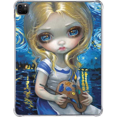 Artist Alice in Van Gogh Starry Night by Jasmine Becket-Griffith iPad Cases