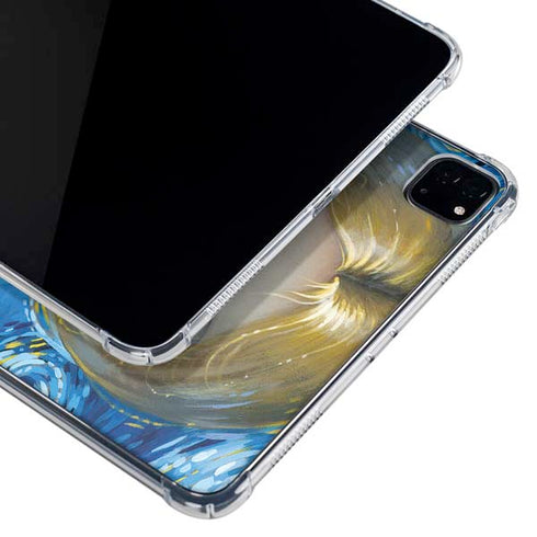 Artist Alice in Van Gogh Starry Night by Jasmine Becket-Griffith iPad Pro 11in (2024) Clear Case