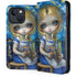 Artist Alice in Van Gogh Starry Night by Jasmine Becket-Griffith iPhone 13 Folio Case
