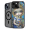 Artist Alice in Van Gogh Starry Night by Jasmine Becket-Griffith iPhone 15 Plus Kickstand Case