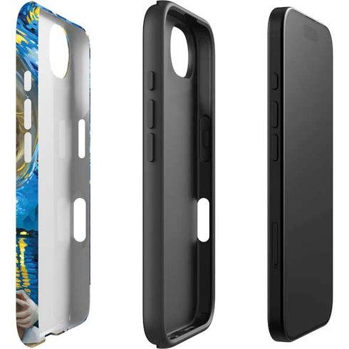 Artist Alice in Van Gogh Starry Night by Jasmine Becket-Griffith iPhone 16e Impact Case