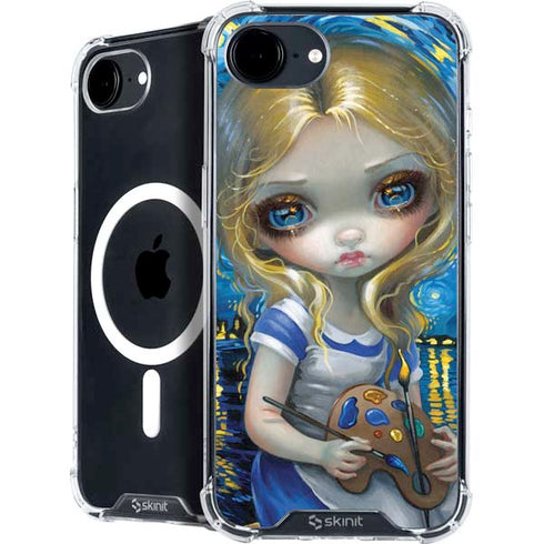 Artist Alice in Van Gogh Starry Night by Jasmine Becket-Griffith iPhone 16e MagSafe Case