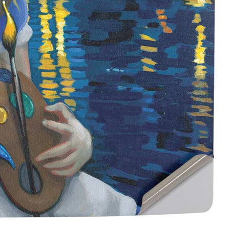 Artist Alice in Van Gogh Starry Night by Jasmine Becket-Griffith PS5 Pro Disk Console Skin