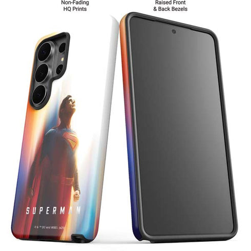 Superman 2025 Man of Steel Ascension Heroic Glow Galaxy S26 Ultra Impact Case