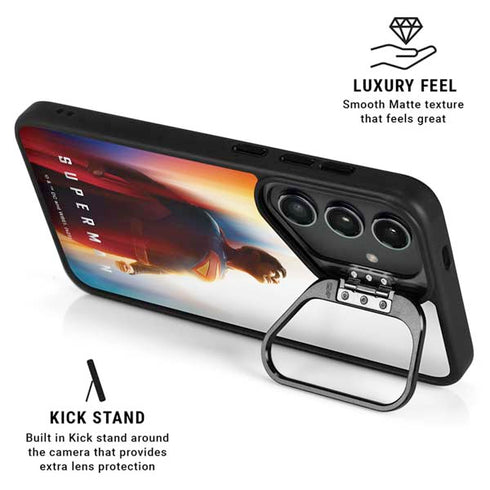 Superman 2025 Man of Steel Ascension Heroic Glow Galaxy S26 Ultra Kickstand Case