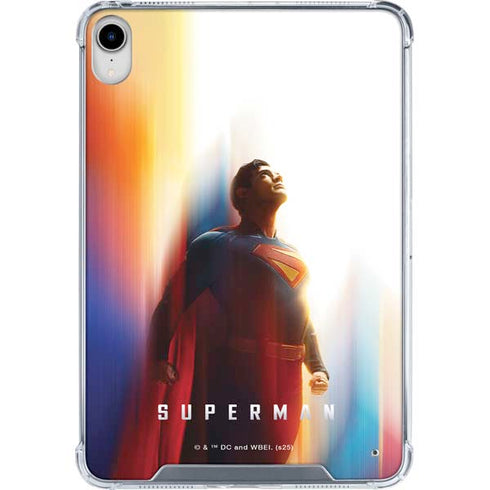 Superman 2025 Man of Steel Ascension Heroic Glow iPad 11th Gen (2025) Clear Case