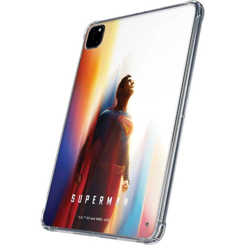 Superman 2025 Man of Steel Ascension Heroic Glow iPad Pro 11in (2024) Clear Case